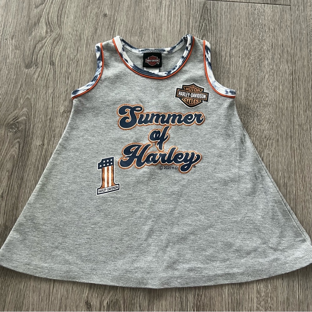 Harley Davidson toddler girl dress size 24 month